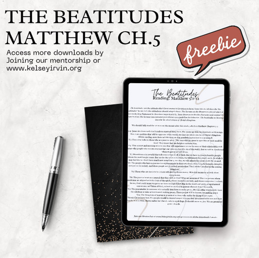 FREEBIE: The Beatitudes Matthew Ch.5