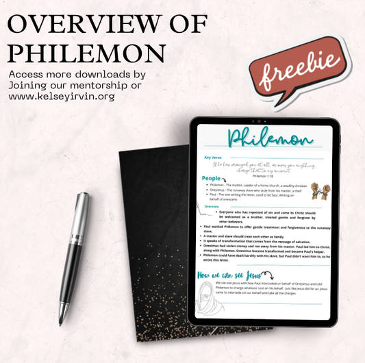 FREEBIE: Overview of Philemon